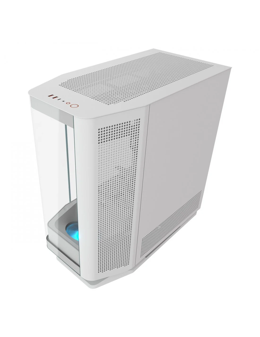 Cougar FV270 Mid Tower Cristal Templado Blanca