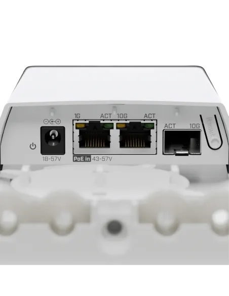 Mikrotik FTC11XG Convertidor de Medios Fibra a RJ-45 IP55