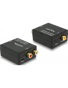 Delock 63477 Conversor de Audio Digital a Analógico HD Negro-AISCCI0481