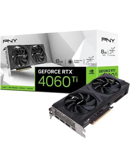 PNY GeForce RTX 4060 Ti VERTO Dual Fan 8GB GDDR6 DLSS3