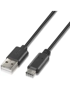 Aisens Cable USB 2.0 a USB-C Negro 1.0m-APTAPC0997