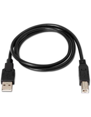 Aisens Cable USB 2.0 Tipo A/M-B/M 1.8M