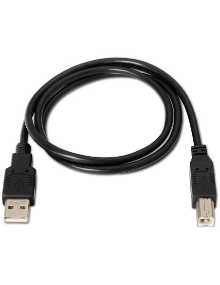 Aisens Cable USB 2.0 Tipo A/M-B/M 1.8M