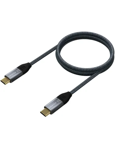Aisens Cable USB 3.2 Gen2x2 USB-C a USB-C 8K@30Hz Macho/Macho 60cm Gris