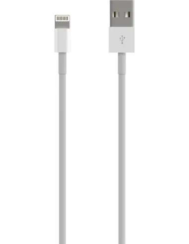 Aisens Cable USB-A a Lightning 50 cm Blanco