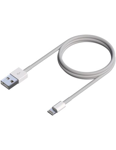 Aisens Cable USB-A a Lightning 50 cm Blanco