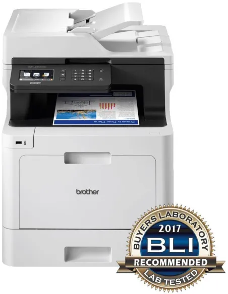 Brother DCP-L8410CDW Impresora Láser Multifunción Color WiFi Blanca