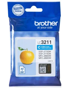Brother LC3211C Cartucho de Tinta Cian-CCICTO0719