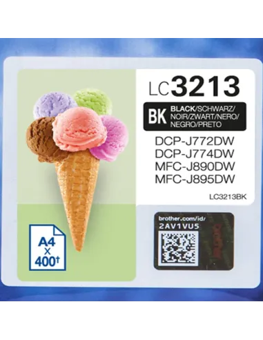 Brother LC3213BK Cartucho de Tinta Negro