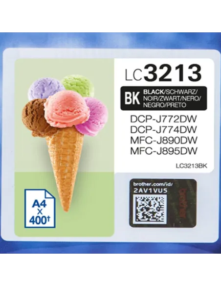 Brother LC3213BK Cartucho de Tinta Negro
