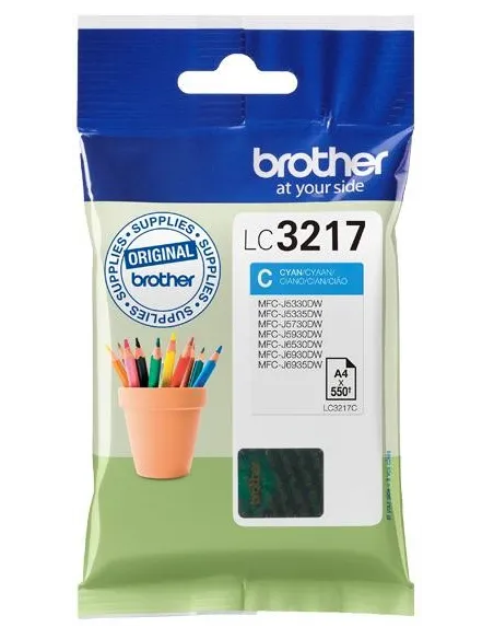Brother LC3217C Cartucho de Tinta Cian