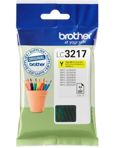 Brother LC3217Y Cartucho de Tinta Amarillo