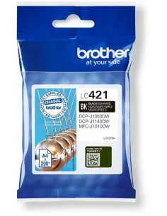 Brother LC421BK Cartucho de Tinta Negro-CCICTO0873