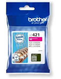 Brother LC421M Cartucho de Tinta Magenta-CONS53017