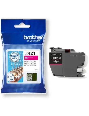 Brother LC421M Cartucho de Tinta Magenta