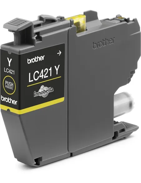 Brother LC421Y Cartucho de Tinta Amarillo