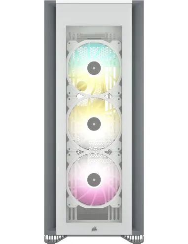 Corsair iCUE 7000X RGB Cristal Templado USB 3.0 Blanca