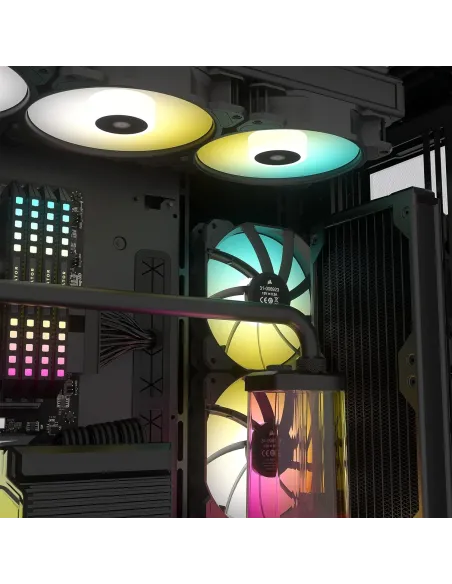 Corsair iCUE 7000X RGB Cristal Templado USB 3.0 Negra