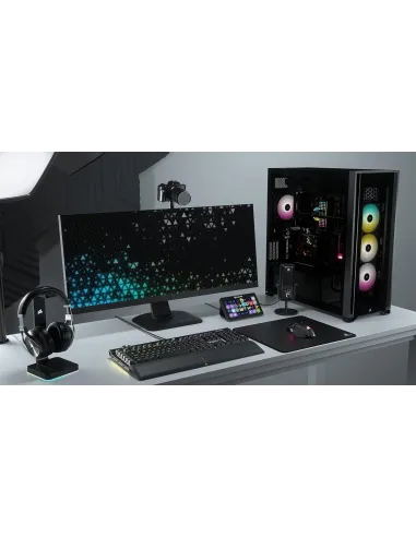 Corsair iCUE 7000X RGB Cristal Templado USB 3.0 Negra