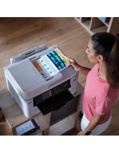 Brother MFCJ-5740DW Impresora de Tinta Multifunción Color Wifi Blanca