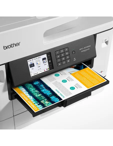 Brother MFCJ-5740DW Impresora de Tinta Multifunción Color Wifi Blanca