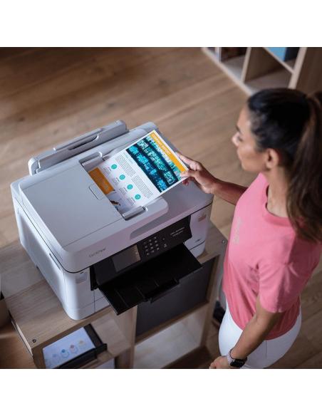 Brother MFCJ-5740DW Impresora de Tinta Multifunción Color Wifi Blanca