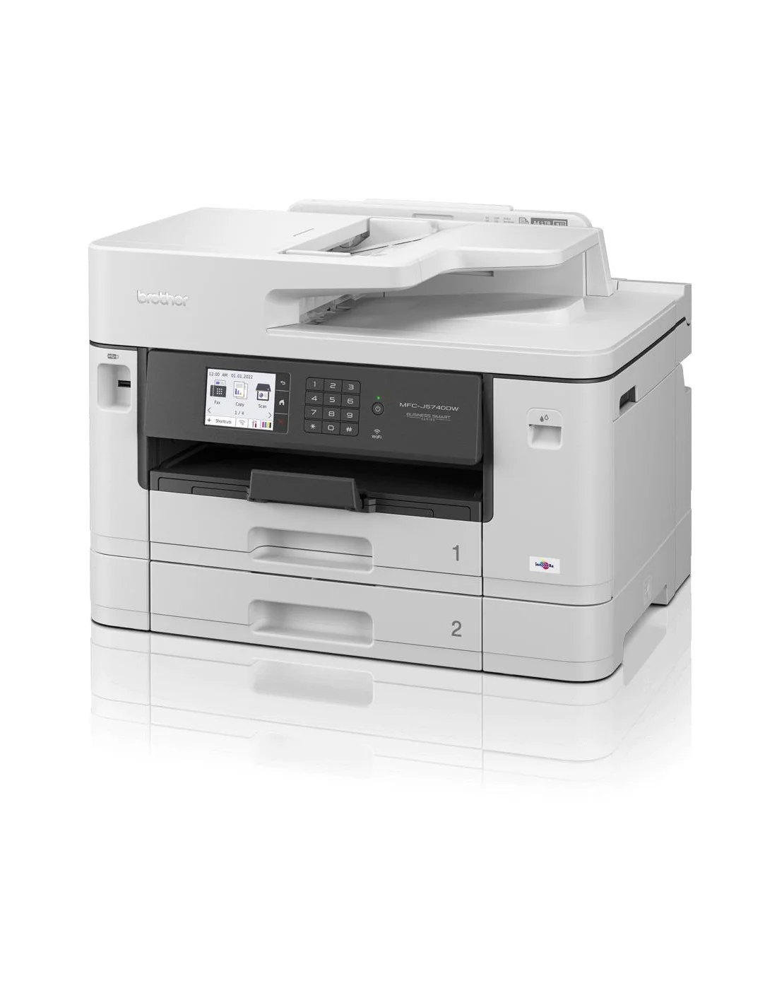 Brother MFCJ-5740DW Impresora de Tinta Multifunción Color Wifi Blanca