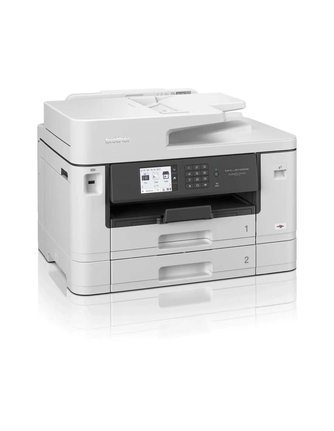 Brother MFCJ-5740DW Impresora de Tinta Multifunción Color Wifi Blanca