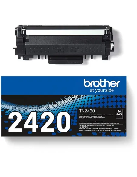 Brother TN2420 Tóner Negro
