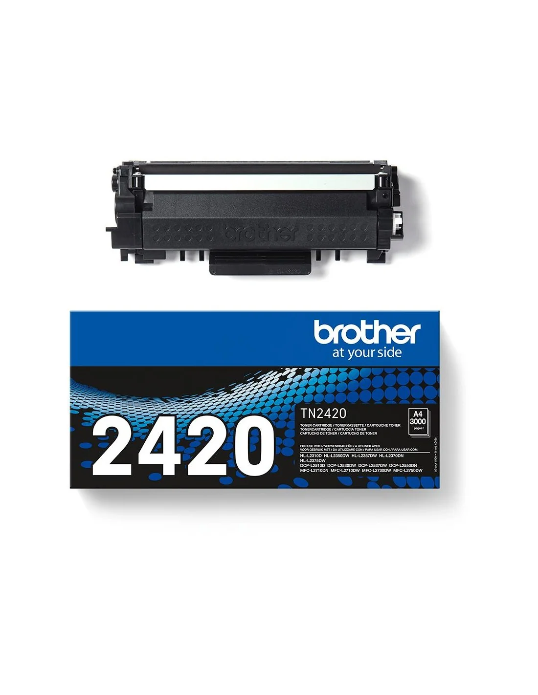 Brother TN2420 Tóner Negro