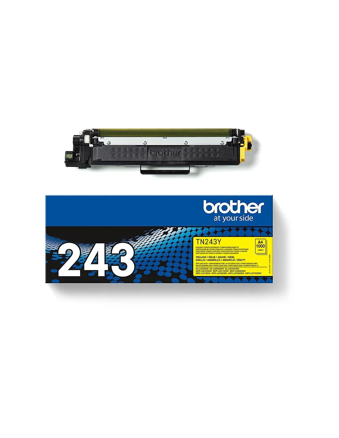 Brother TN243Y Tóner Original Amarillo