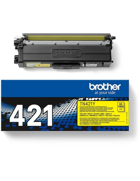 Brother TN421Y Tóner Amarillo