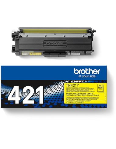 Brother TN421Y Tóner Amarillo