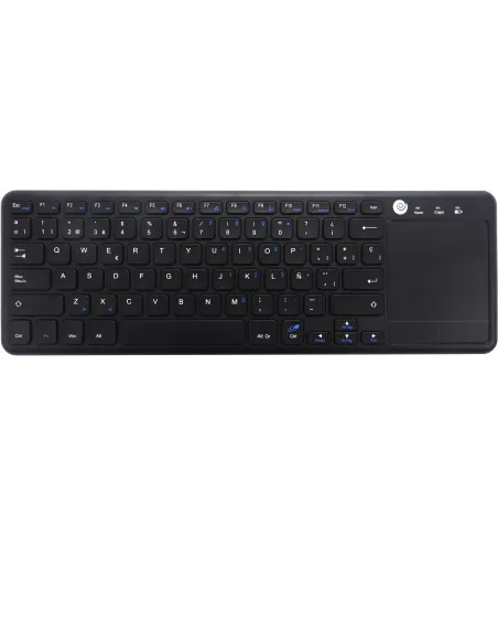 Coolbox COO-TEW01-BK Cooltouch Teclado Multimedia Inalámbrico