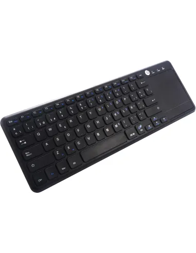 Coolbox COO-TEW01-BK Cooltouch Teclado Multimedia Inalámbrico