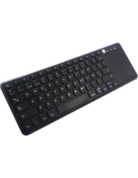 Coolbox COO-TEW01-BK Cooltouch Teclado Multimedia Inalámbrico