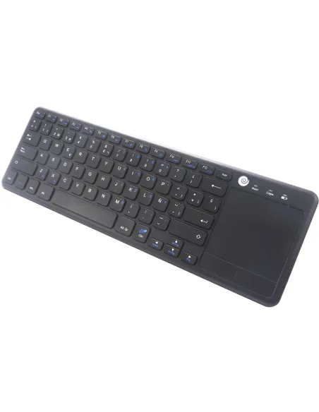Coolbox COO-TEW01-BK Cooltouch Teclado Multimedia Inalámbrico