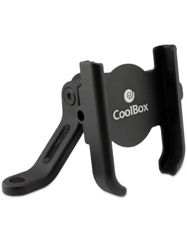 CoolBox Coolrider Soporte de Patinete/Bicicleta Giratorio para Smartphone Negro