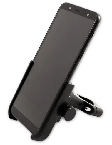 CoolBox Coolrider Soporte de Patinete/Bicicleta Giratorio para Smartphone Negro