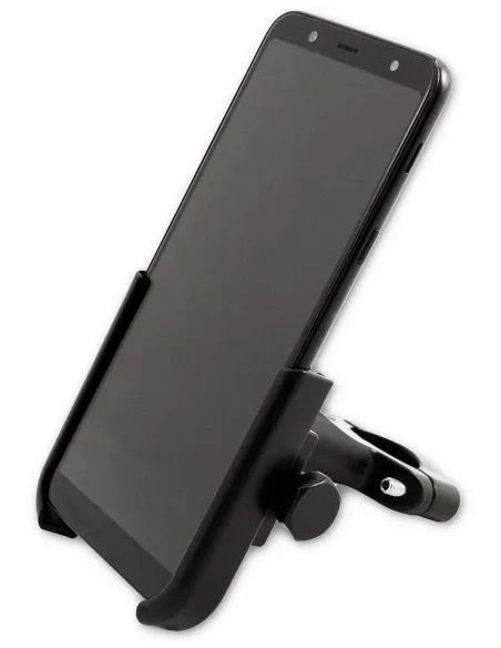 CoolBox Coolrider Soporte de Patinete/Bicicleta Giratorio para Smartphone Negro