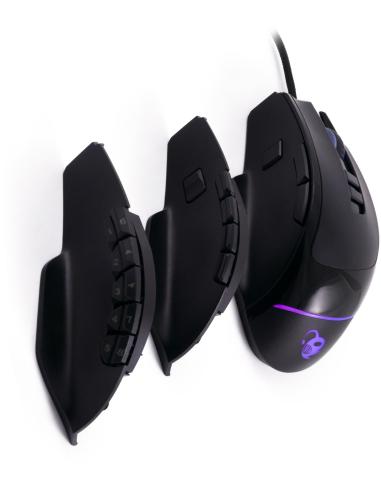 CoolBox DeepGaming DG-MOU020-MOD ProSwap Ratón Gaming RGB 5000 DPI