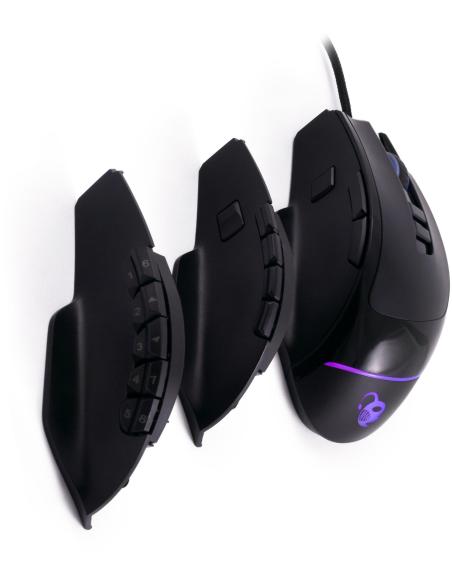 CoolBox DeepGaming DG-MOU020-MOD ProSwap Ratón Gaming RGB 5000 DPI