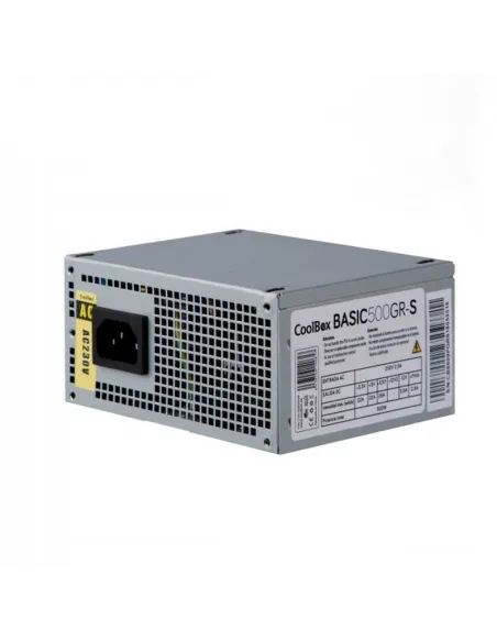 CoolBox FALCOO500SGR Fuente de Alimentación 500W SFX 80+
