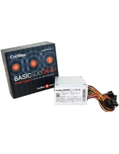 CoolBox FALCOO500SGR Fuente de Alimentación 500W SFX 80+