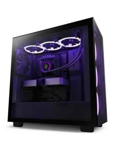 NZXT H7 Elite RGB Cristal Templado USB 3.2 Negra