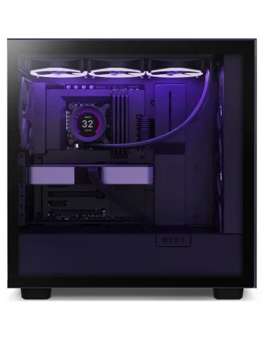 NZXT H7 Elite RGB Cristal Templado USB 3.2 Negra