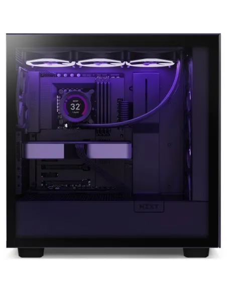 NZXT H7 Elite RGB Cristal Templado USB 3.2 Negra
