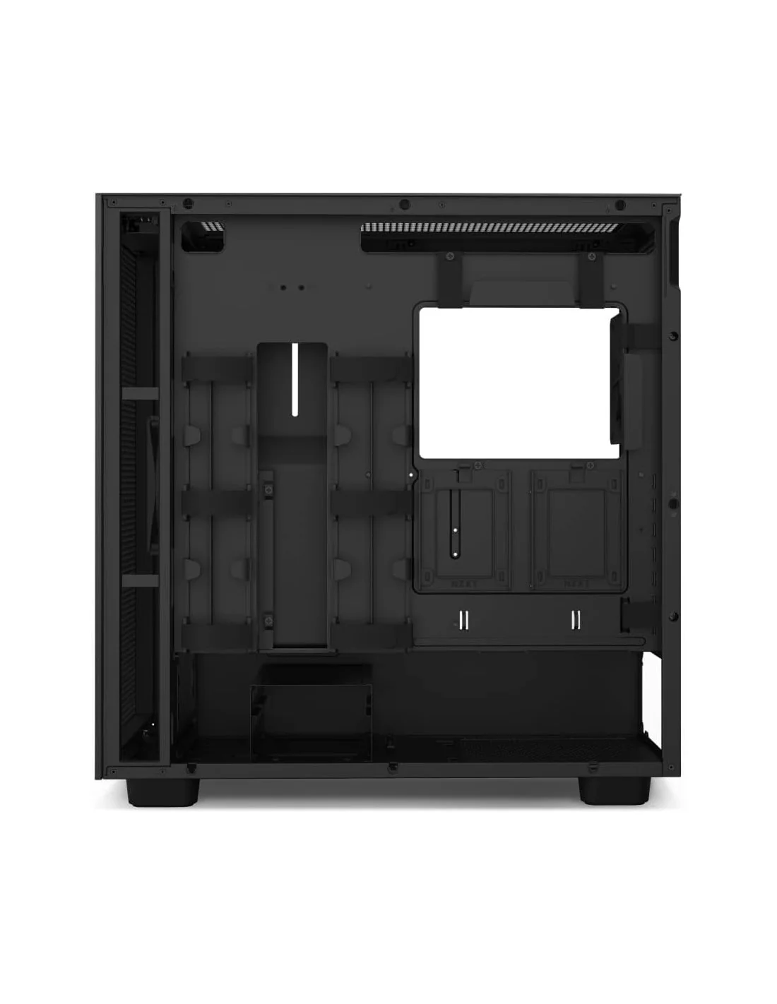 NZXT H7 Flow Cristal Templado USB 3.2 Negra