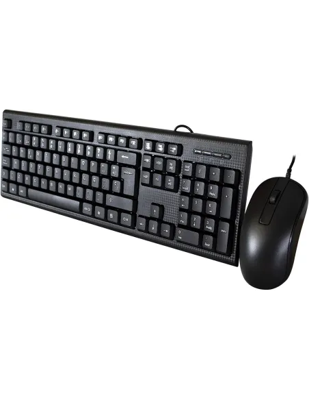 CoolBox PCC-KTR-001 Kit de Teclado y Ratón Negro