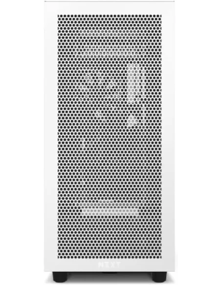 NZXT H7 Flow Cristal Templado USB 3.2 Blanca/Negra